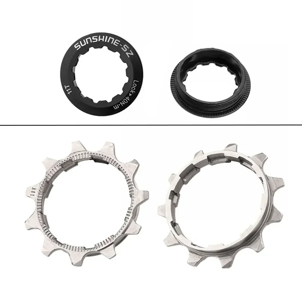 Road Mountain Bike Cassette Cog 8 9 10 11 Speed 11 12 13T Tooth Steel Freewheel Parts Bicycle Sprocket Accessories