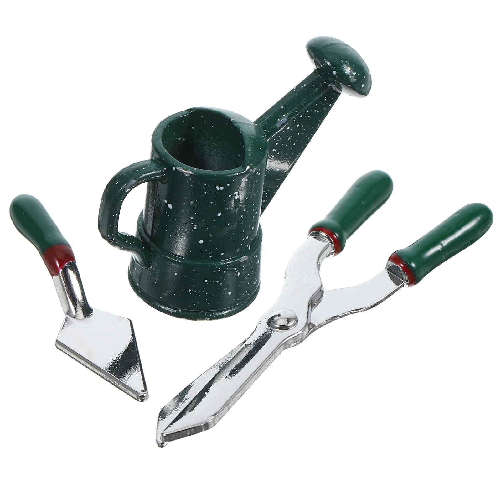 

House Watering Can Supply Miniature Dollhouse Accessories Model Garden Tools Gardening Alloy Tiny
