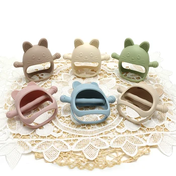 Silicone Baby Teething Glove Toy 1