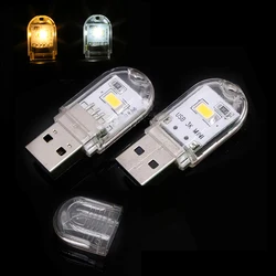 USB Plug Lamp LED Night Light Computer Mobile Power Charging Small Book Lamps Eye Protection Table Reading Light Mini Light