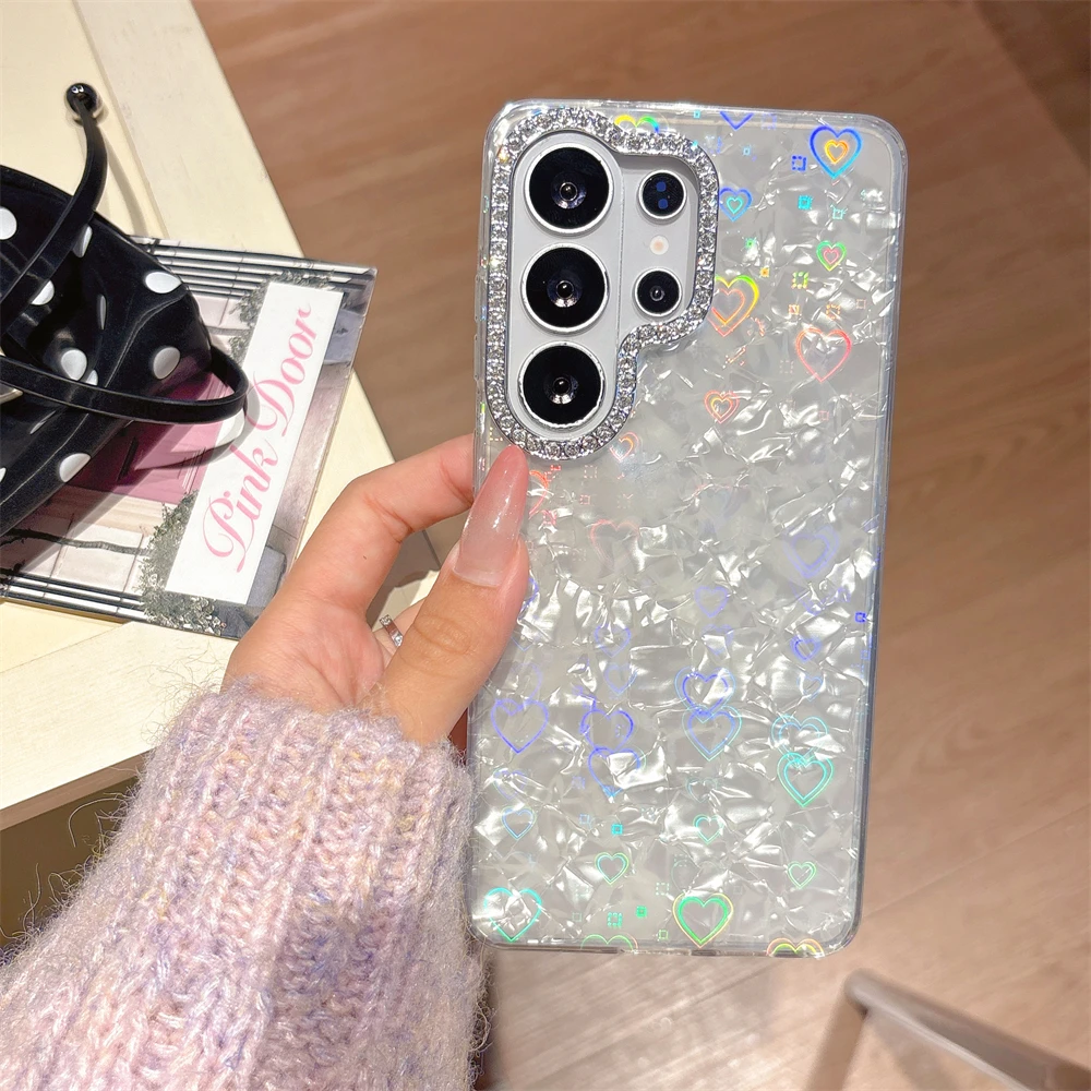 Diamond Butterfly Luxury Phone Case with Soft Glitter Candy Cover