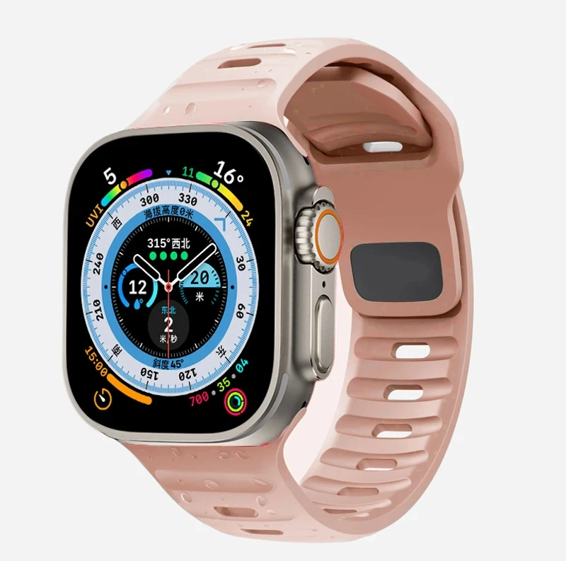 Premium Silicone Sport Band for Smartwatch - Durable and Comfortable Strap for Active Lifestyles