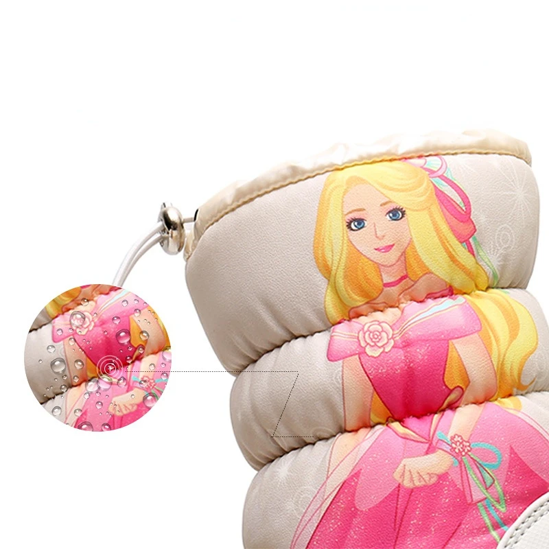 الصوف الحقيقي الأطفال أحذية الثلوج شتاء دافئ أحذية أطفال أحذية رياضية كاجوال مقاوم للماء الفتيات الأميرة أحذية الفراء الطبيعي أحذية أطفال