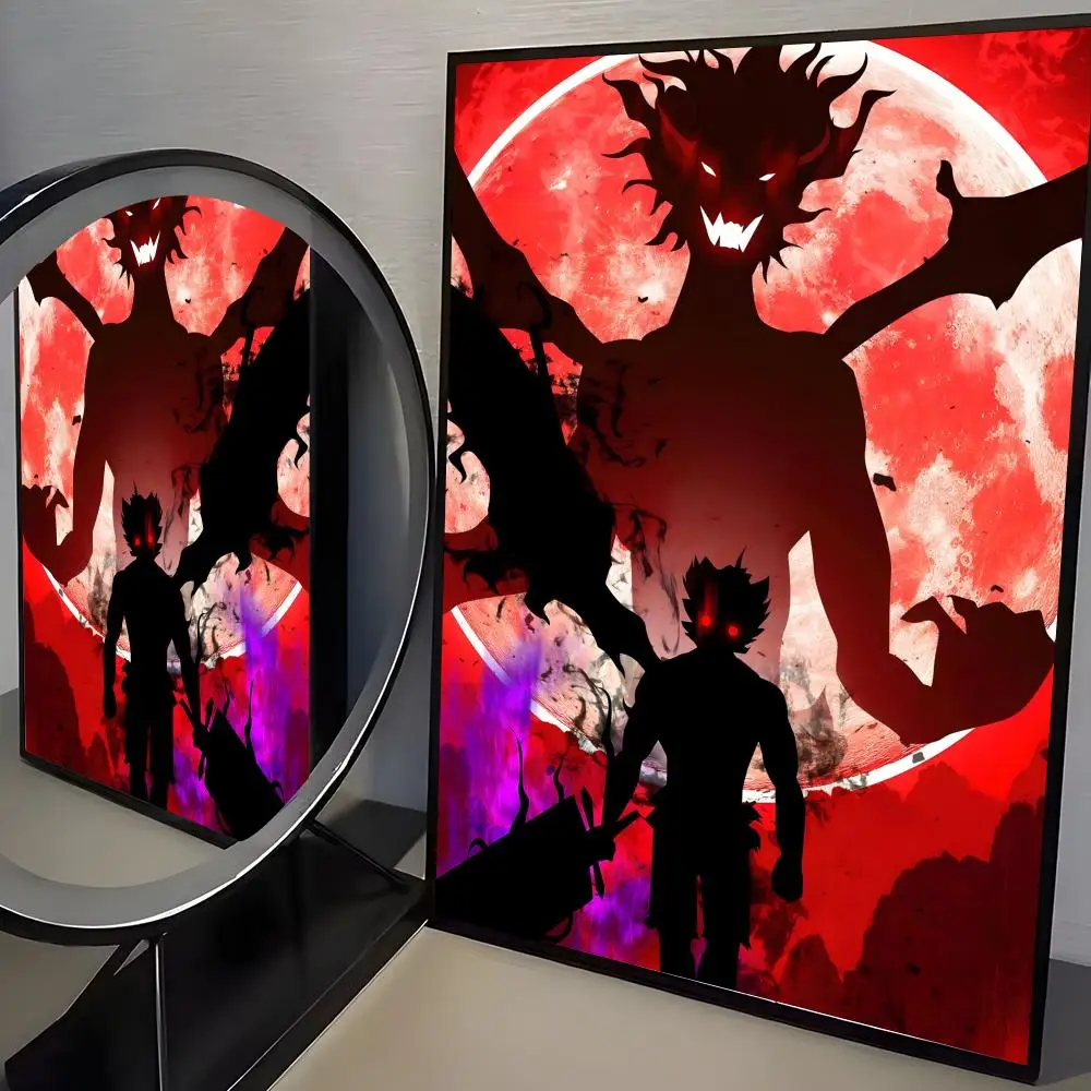 Waterproof HD Anime Art Poster - Self-Adhesive Fade-Resistant Wall Decor