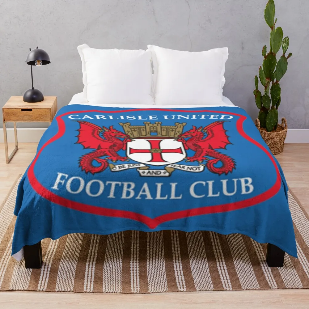 

The Carlisle United F.C. Throw Blanket valentine gift ideas Designers Camping Blankets