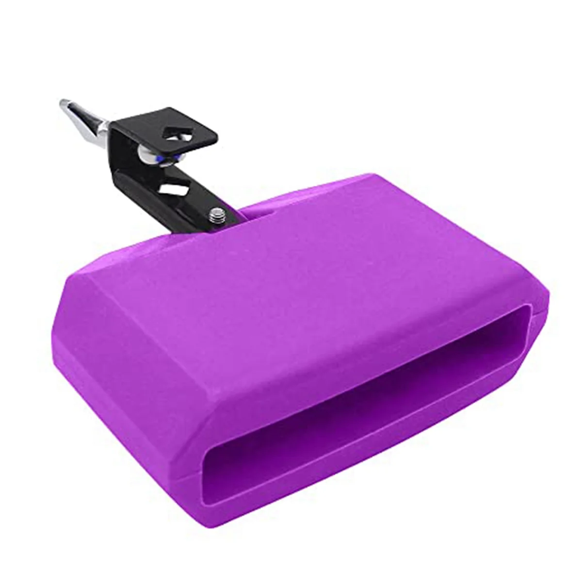 

5 Inch Jam Block,Plastic Musical Percussion Block Compatible with Latin Drum Instrument (Purple)