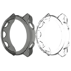 Durable TPU Protective Hollow Shell Cover for Garmin Forerunner Watch (As shown)