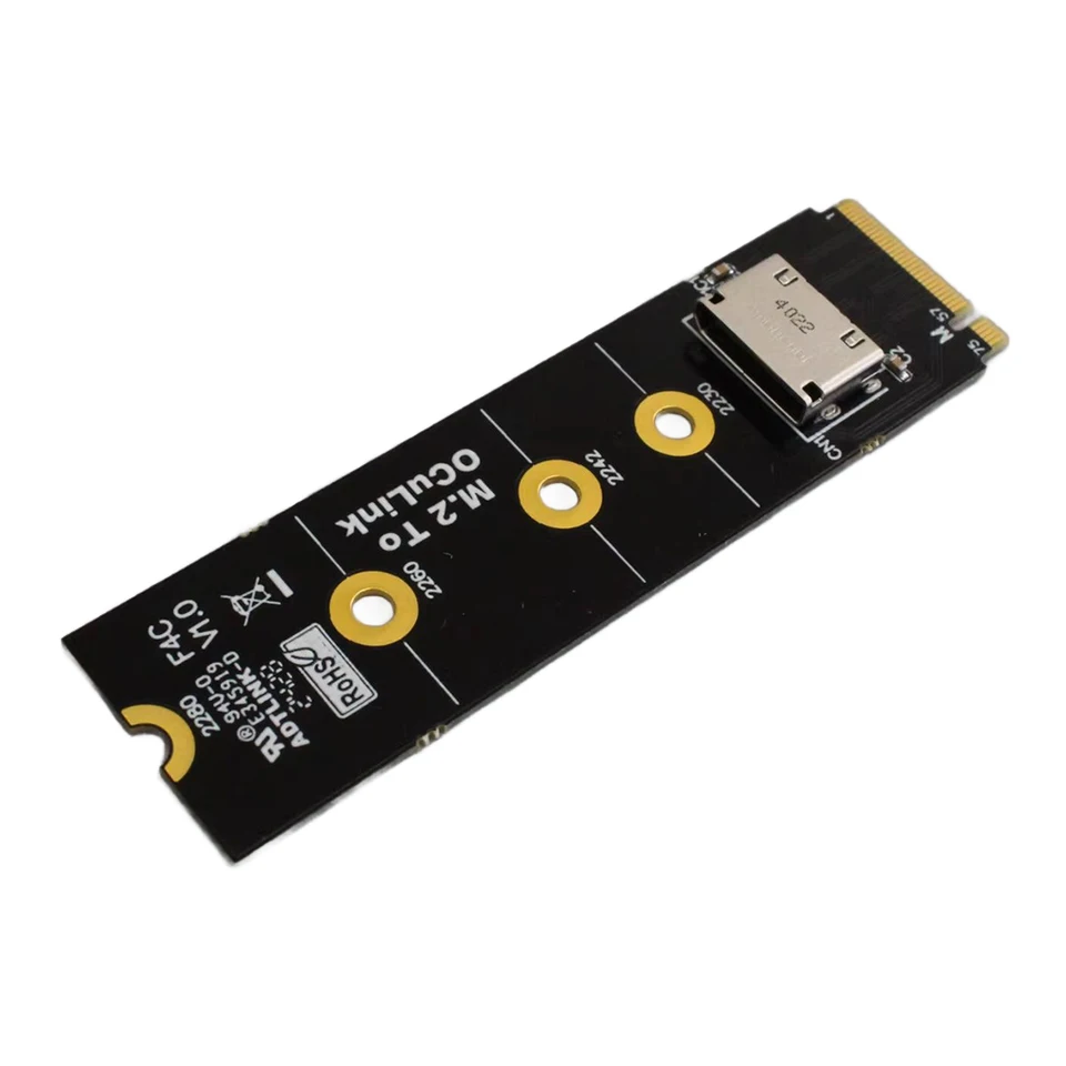 Dock EGPU OCuLink F9G-BK7 Pour Notebook - PCIe 4.0 X4 - Boîtier Carte Graphique Externe