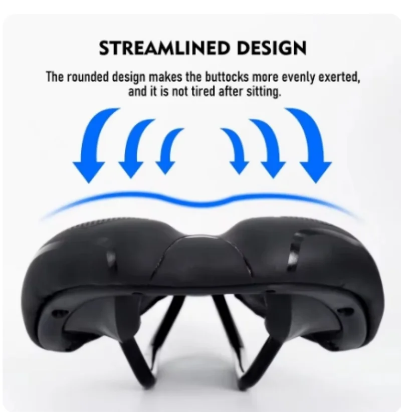 Bicycle Saddle Bike Seat Cycling Cushion for Men and Women