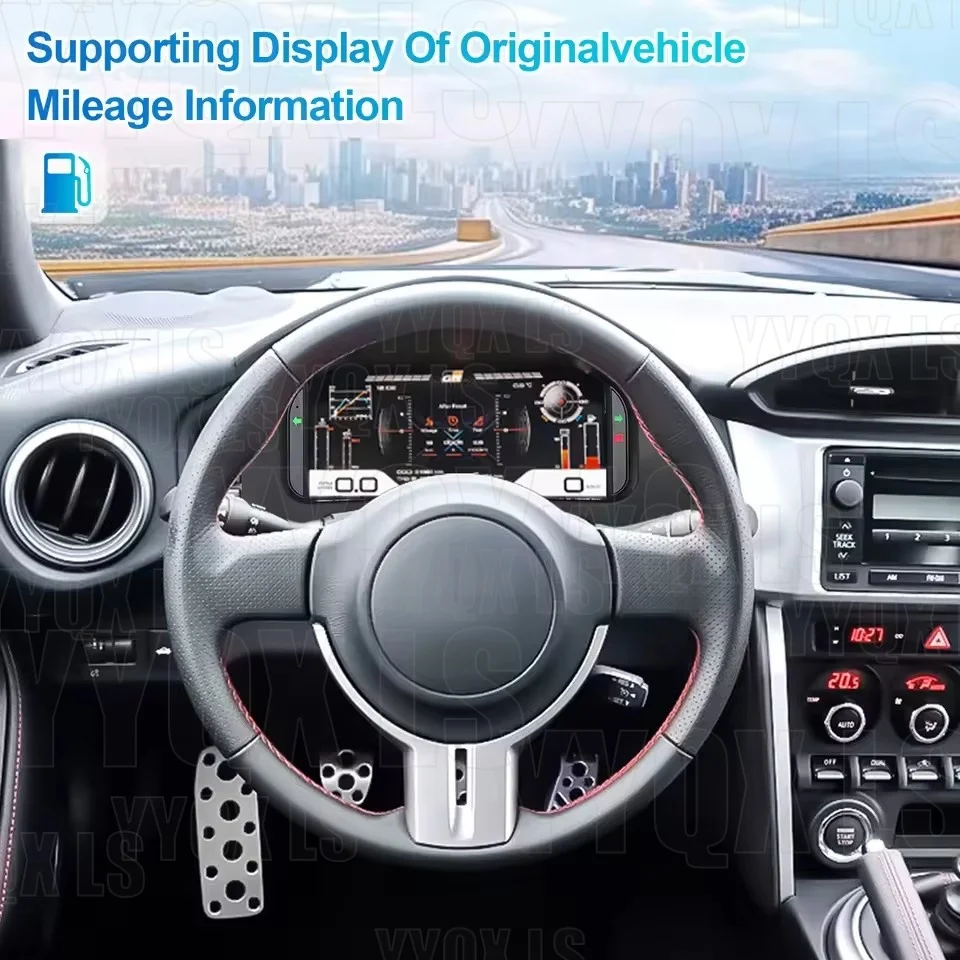 Para Subaru BRZ GT86 2012~2019, Panel de Instrumentos del Tablero del Automóvil, Velocímetro, Pantalla LCD Virtual, Panel de Instrumentos, Cabina de Piloto 6