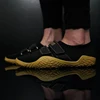 New Large Size Unisex Gym Lightweight Sports Hard Pull Squat Training Shoes Pro Hook & Loop Weightlifting Shoes 35-46# 3