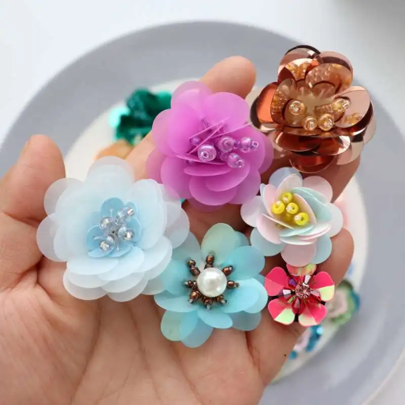 40g Paillettes A Forma Di Fiore - 1900 Pezzi | Decorazione Cucito, Fai Da Te, Festa | Multicolore - Foto 7