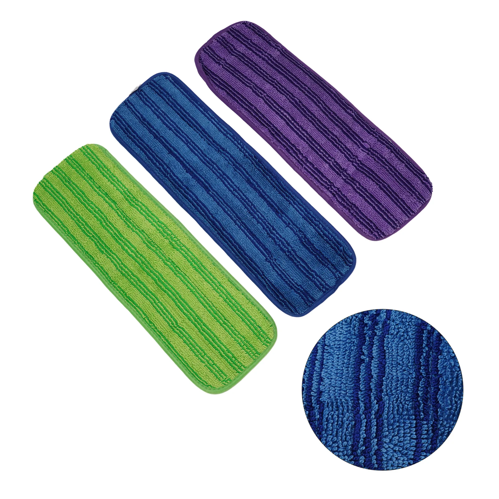 

Reusable Mop Pads PowerMop Reusable 15\"x 4.7\" Easy To Clean For Swiffer Microfiber Mop Pads Brand New For Swiffer