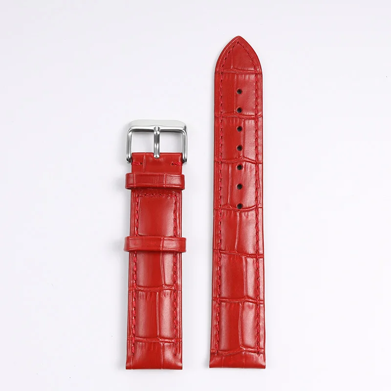 Premium Genuine Calfskin Leather Watch Band - Quick Release Strap