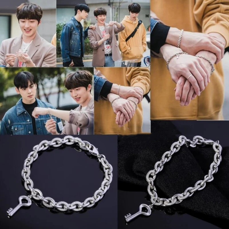 Bracelet True Beauty Korean Drama Same MUN KA YOUNG, bijoux de haute qualité, clé de mode, nouveau design, 6styles