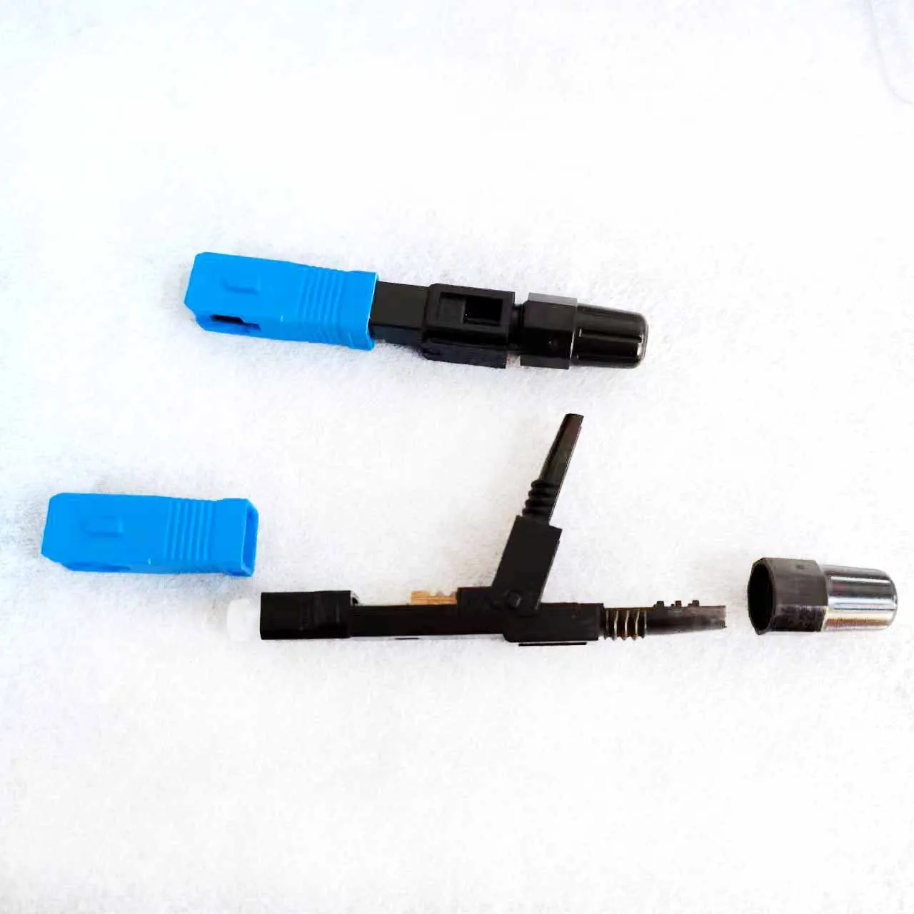 FTTH SC UPC single-mode fiber optic SC quick connector FTTH Fiber Optic Fast Connector SC Connector Free shipping