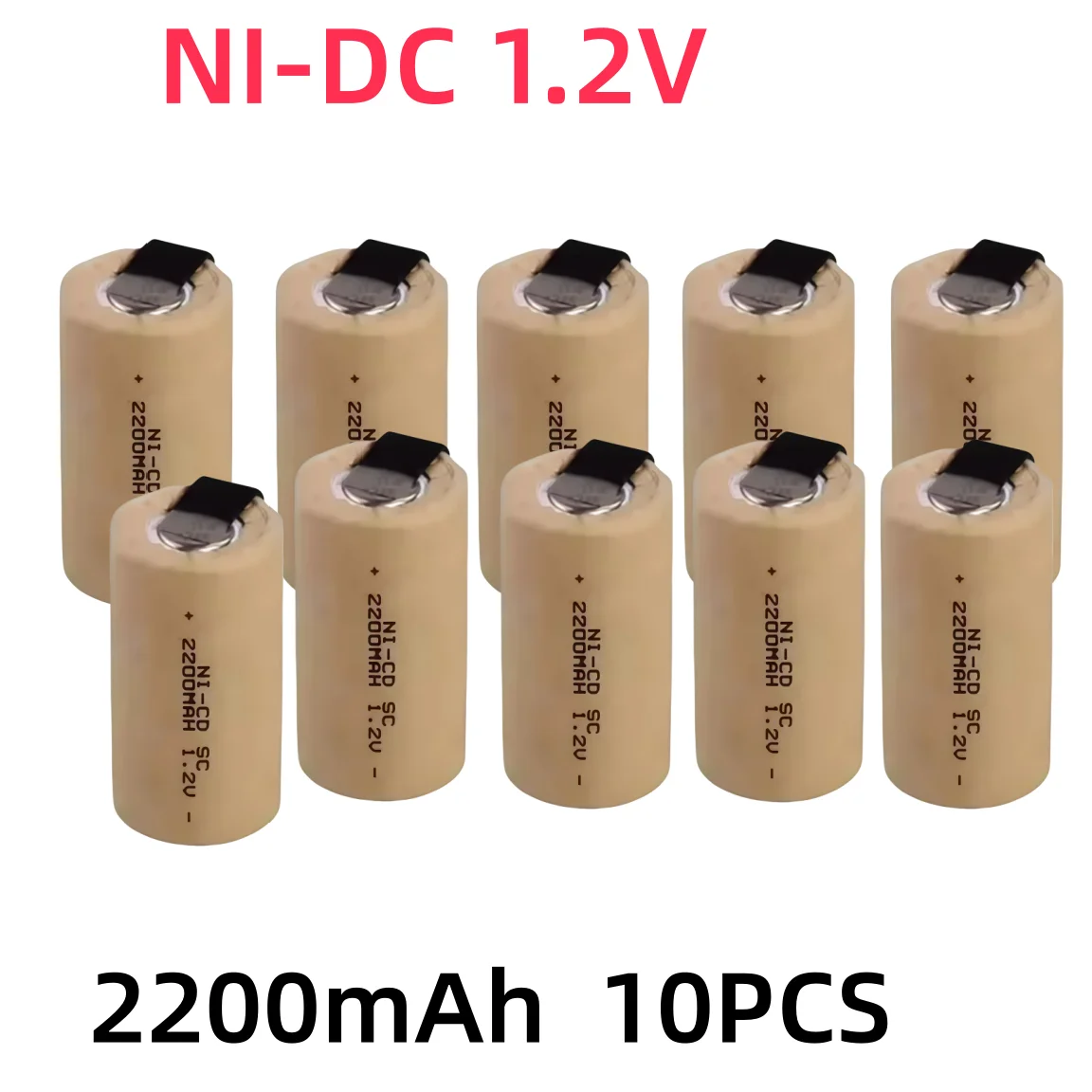 10PCS battery