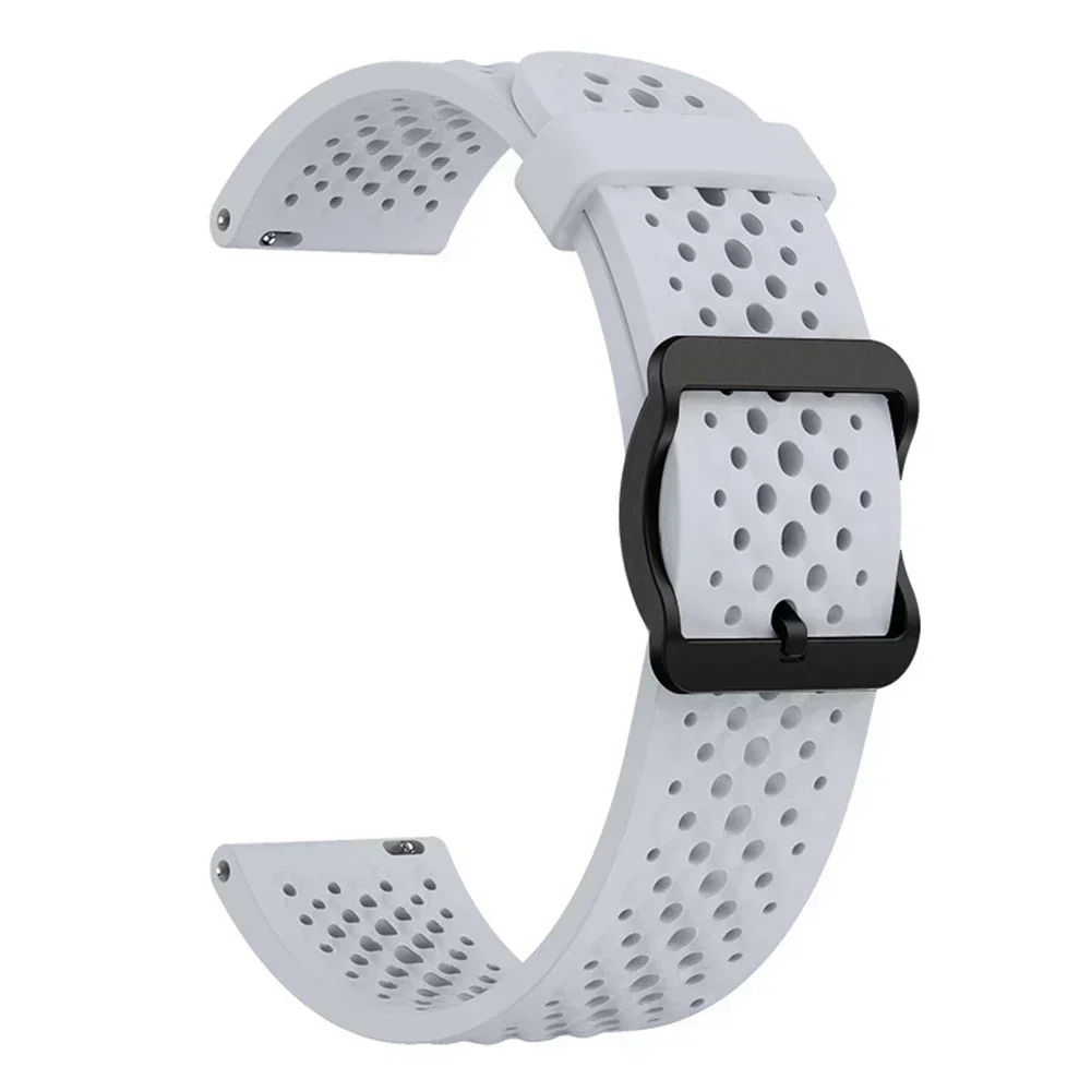 Premium 22mm Soft Silicone Sport Watch Strap – Universal Fit