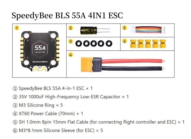 only BLS 55A ESC