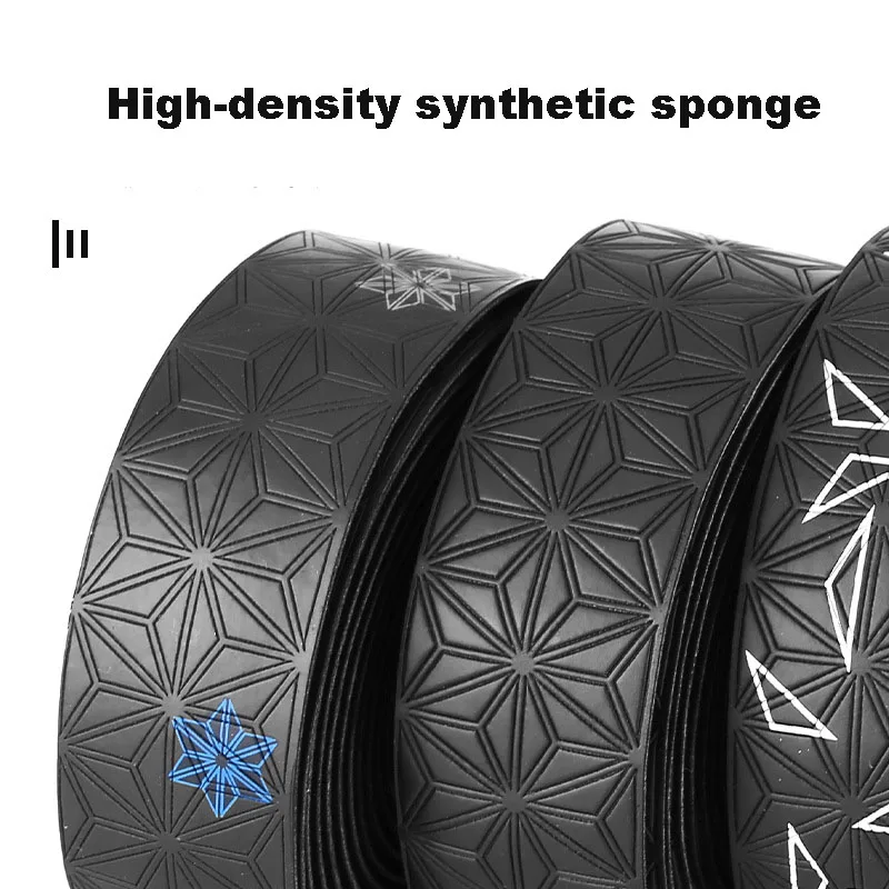 Anti-Slip Handlebar Tape PU Road Bike Shock Absorption Handle Bar Tape With Bar End Plugs for Bicycle Racket Cycling Tools
