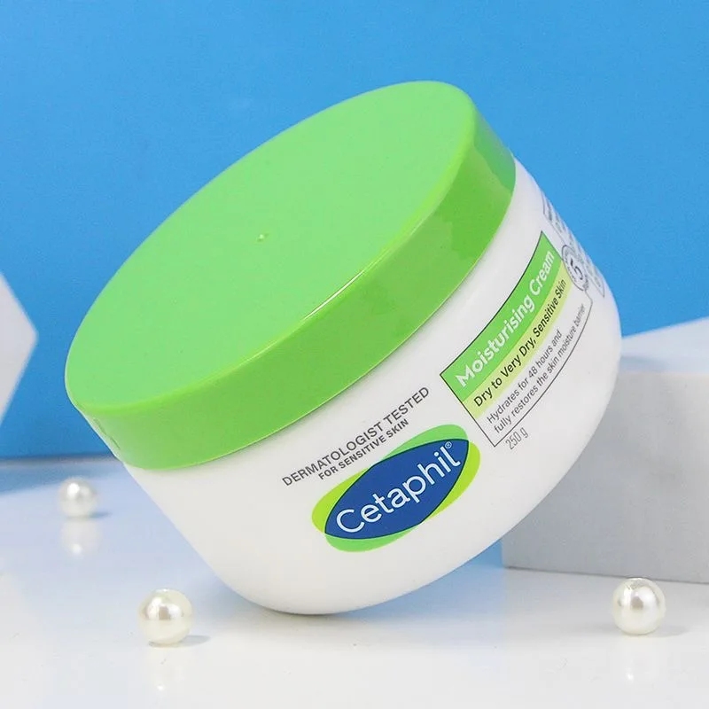 

250g Cetaphil Moisturizing Cream Large White Canister Body Cream Household Baby Glycerin Skincare Lotion Hydrating For Dry Skin