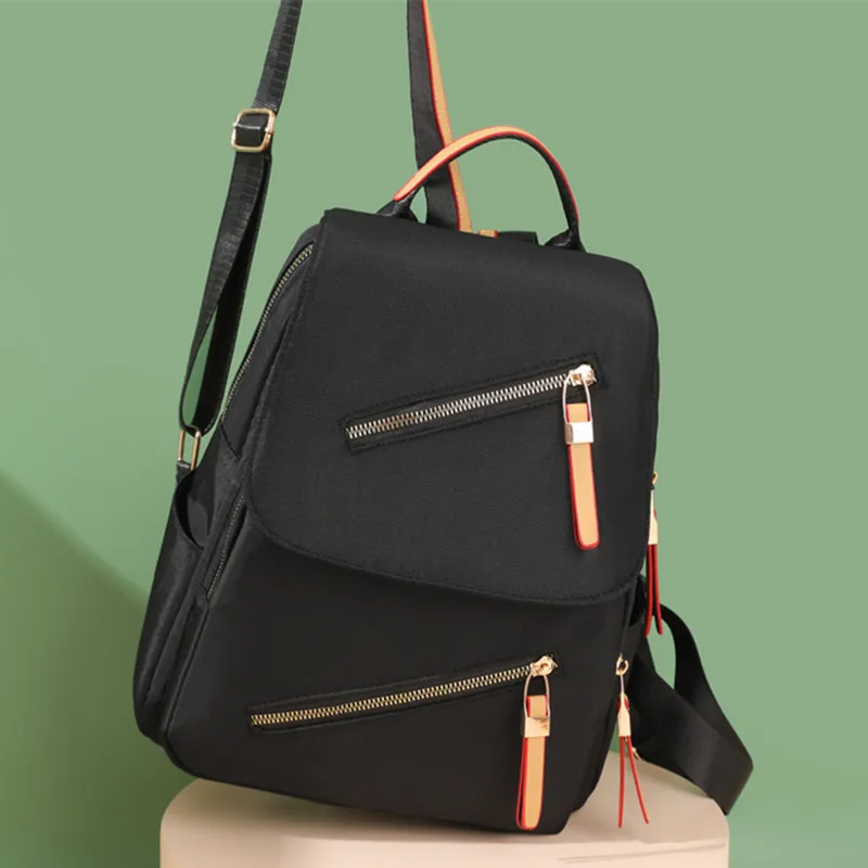 

Дорожный рюкзак с защитой от кражи, повседневная Вместительная женская сумочка на плечо, Водонепроницаемый модный книжный мешок с защитой от брызг