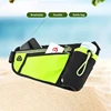 Women Men Marathon Running Waist Bag Hydration Belt Reflective Sport Bag Waterproof Jogging Gym Waist Pack Without Water Bottle 2