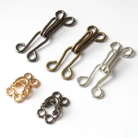 10pcs Metal Coat Buckle Stealth Hook Buttons Invisible Dark Buckle Clothing High Quality Garment Sewing Decoration Accessories 1