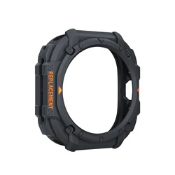 TPU Hollow Out One - Piece Protective Watch Cover with Straps - Premium Accessory for Galaxy Watch 7 Ultra (Machine Dust case)