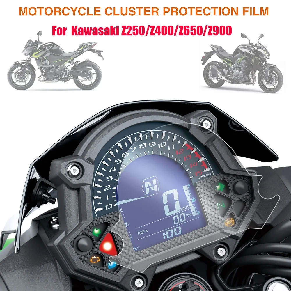 Motorcycle Accessories Instrument Protective Film Dashboard Screen Protector For Kawasaki Z250 Z400 Z650 Z900 Z 250 400 650 900