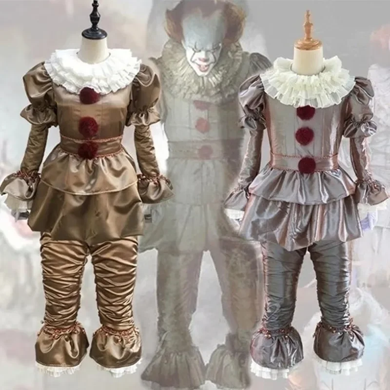 

New Halloween Costume Clown Adult Cosplay Costume Party Performance Costume Christmas Cos Costume Penny wise