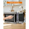 icrowave with 10 Power Levels, Small Microwave with Pull Handle Child Safety Lock, 1100 Watt Mic 5