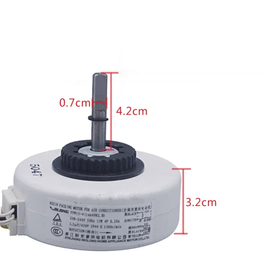

For Hisense air conditioning brand new original indoor motor YYW15-4 fan motor accessories 15W 1466082.B