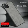 For Samsung Note 10 Lite N770F Case PU Leather Skin Hard Cover Matte Phone Case Silicone Bumper for Samsung Galaxy Note10 Lite 2
