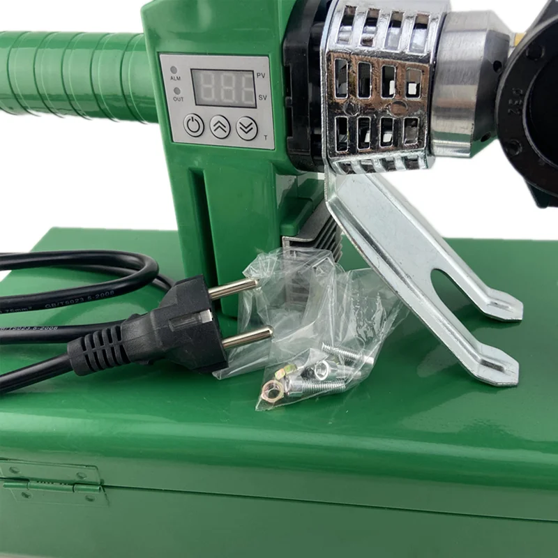 New Dn 1 Set 20-32mm AC 220V 600W Plastic Pipe Welder/PPR Welding Machines Tube Welder Automatic Heat  With 42mm Pipe Cutter 4