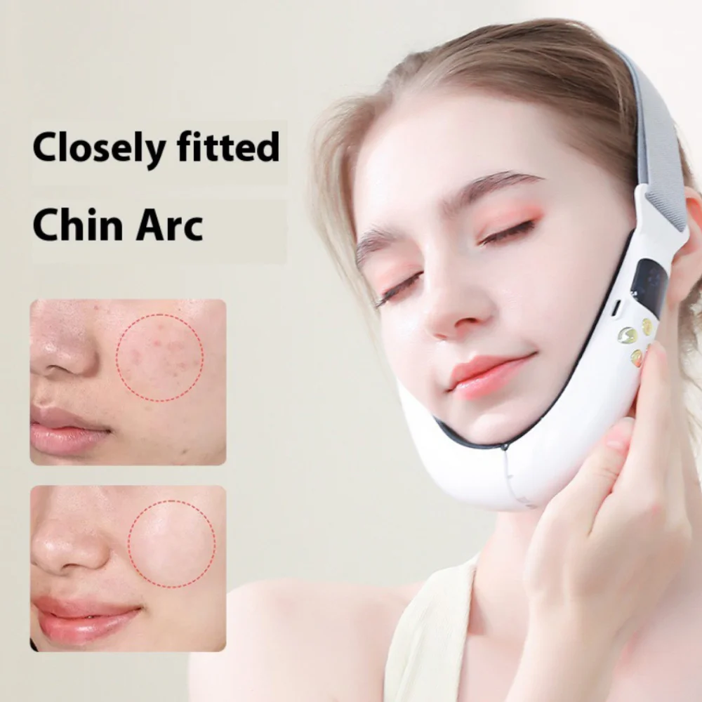 Electric V Face Lifting Beauty Device Ems Micro-Current Firming Facial Massager Double Chin Removal Skin Care Face Massager