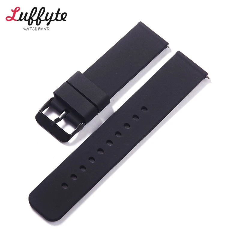 Multi-Size Silicone Quick Release Watch Bands - Versatile Wrist Accessories