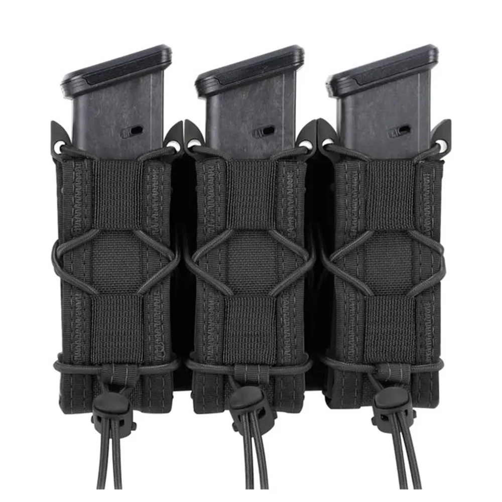 9mm Magazine Pouch Double Triple Magazine Pouch Molle Open for 17 19 OPHIDIAN
