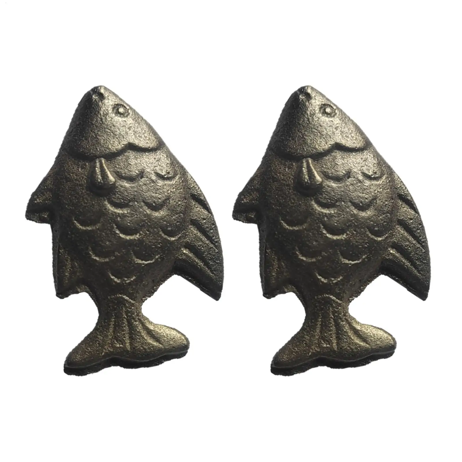 2Pcs 철분이 풍부한 천연 철분 어류, 어린이 및 채식주의자의 철분 결핍에 효과적, 재사용 가능한 주방 요리 용품