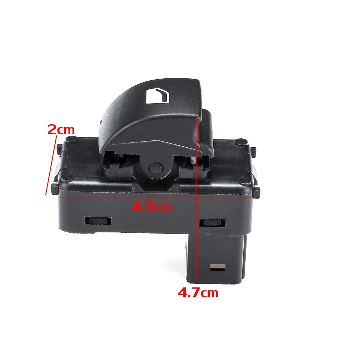 Interrupteur Lève-vitre Électrique Pour Berlingo, Partner, 207 | Compatible 6490HQ, 6554QL, Installation Plug & Play
