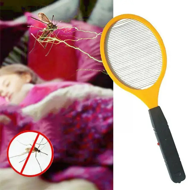 Elektromos Kézi Hibás Bug Zapper Rovar Légy Swatter Ütő Egyetlen Szúnyog Szúnyogok Kártevő Hordozható Réteg Kille I7B2 - Image 3