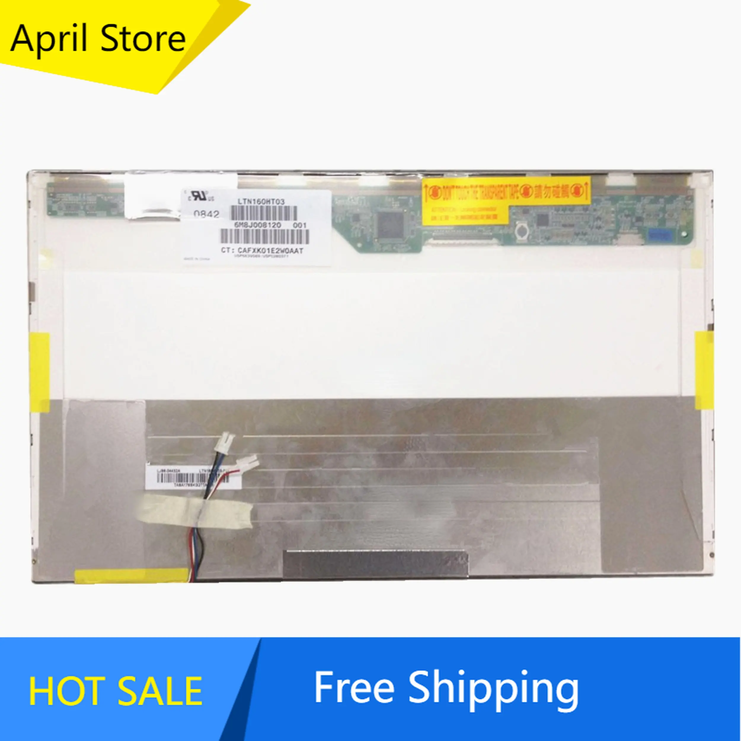 

Free Shipping LTN160HT03 LTN160HT03-001 LTN160HT05 For HP HDX16 X16 Laptop LCD Screen