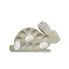 Easter Bunny Platter Bunny Shape Appetizer Tray Easter Wooden Serving Charcuterie Boards Spring Decorative Snack Cheese Dish 1