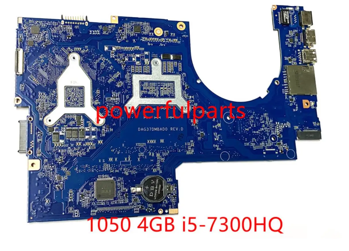 the most powerful motherboard original for hp 17-AB motherboard 17-w mainboard 915469-601 915469-501 1050 4GB i5-7300HQ DAG37DMBAD0 working ok best motherboard for desktop pc