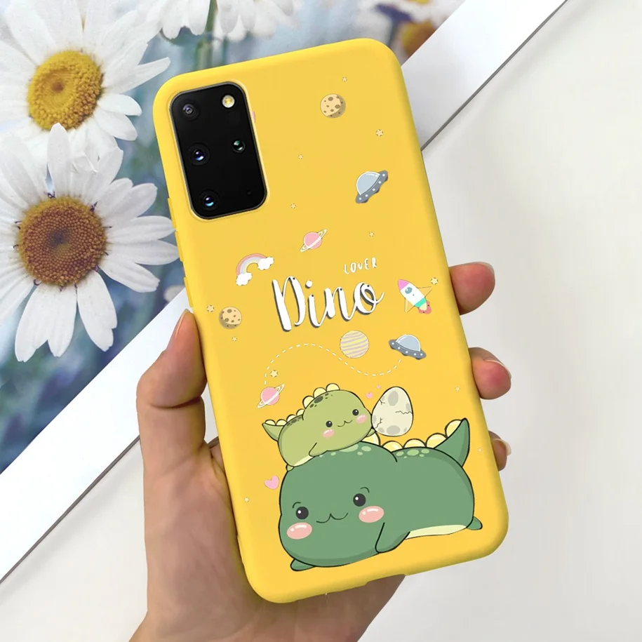 Cute Astronaut Cartoon Silicone Phone Case - Soft Protective Cover