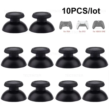 10pcs Joystick Replacement For PS5/PS4/PS3/PS2 Controller Accessories Thumbsticks Analog Caps Repair Parts For XBOX ONE /360