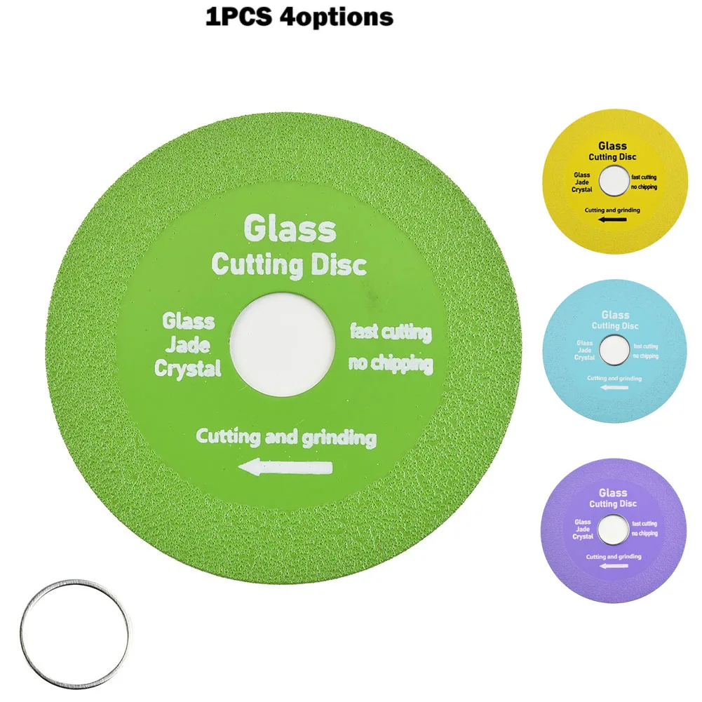 Glass Cutting Disc Thin Saw Blade Wheel Glass Ceramic Cutting For Angle Grinder 10mm / 3.93 Inc Diamond Saw Blade Wheel