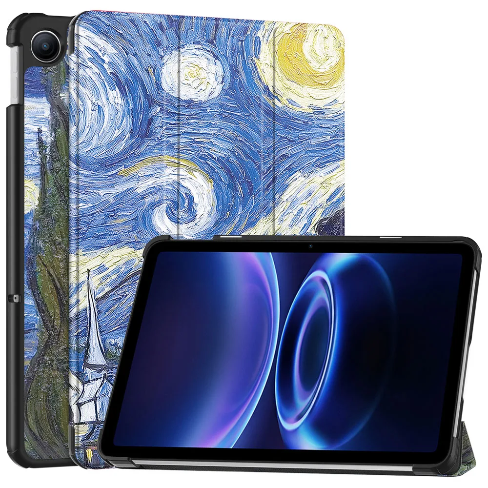 Tri-Fold Stand Hard Shell Auto Sleep/Wake Shockproof Protective Case