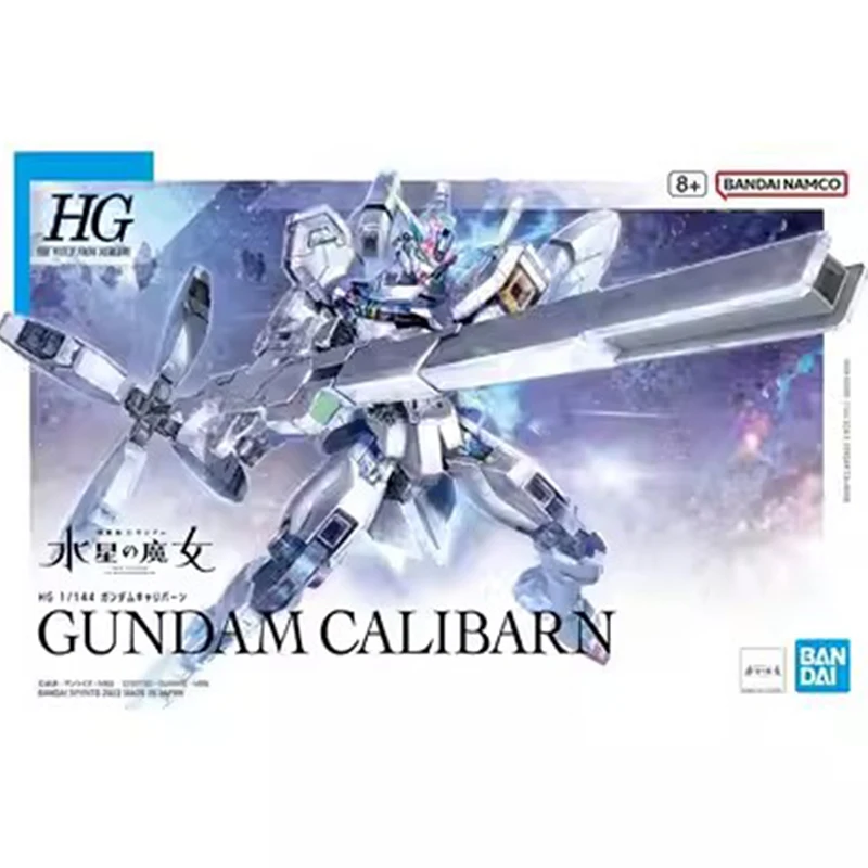 

Bandai Hg 1/144 Anime Mobile Suit Gundam: The Witch From Mercury Gundam Calibarn Ver. Pvc Action Figures Model Assembled Toys