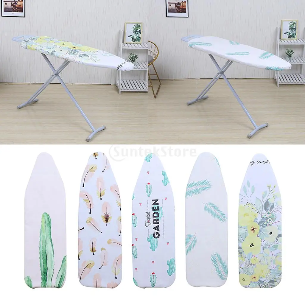 HeatresistantIroningBoardCoverPadThickPaddingEasyFitted55x20